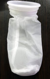 4"x 11" Nylon Mesh Filter sock with plastic ring - #myaquariumshops#