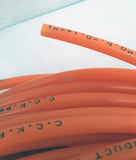 6 mm colored PE hose for water filter (orange) - 1 meter