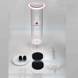 REDSTAR FISH fluidize FR reactor PR80/ PR100/PR100 for rowaphos, carbon, biopellet, zeolith aquarium filter media - #myaquariumshops#