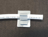 Water filter wall mount clip for 6 mm PE rubber hose - 10 pcs - #myaquariumshops#