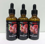 pro reef marine aquarium sponge power 50ml promote sponge grow and water clarity