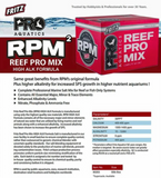 Fritz RPM Redline high KH reef aquarium salt