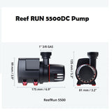 NEW red sea reef run DC pump 5500 / 7000 / 9000 DC [Controller is sold separately]