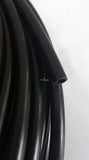 6 mm colored PE hose for water filter (Black) - 1 meter - #myaquariumshops#