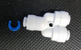 6 mm two way spliter water Filter elbow connector - #myaquariumshops#