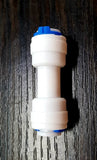 6mm / 6mm PE hose connector - #myaquariumshops#