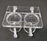 acrylic tube / probe holder (Double) - #myaquariumshops#
