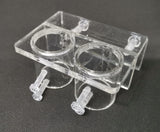 acrylic tube / probe holder (Double) - #myaquariumshops#