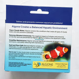 Algone Aquarium Water Clarifier and Nitrate Remover (small)- 6 filter pouches - #myaquariumshops#