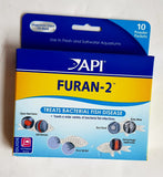 API Furan 2 fish medicine - 10 packs - #myaquariumshops#