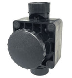 Downpipe flow control valve -32mm - #myaquariumshops#