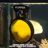 Flipper Deepsee add on orange filter - #myaquariumshops#