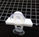 Isolation plate/egg crate (White) clip - 2 pcs - #myaquariumshops#