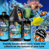Microbe-lift Gravel and Substrate Cleaner 16oz (improve water quality, break down waste product in aquarium) - #myaquariumshops#