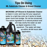 Microbe-lift Gravel and Substrate Cleaner 16oz (improve water quality, break down waste product in aquarium) - #myaquariumshops#