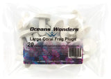 Oceans Wonders 20 pcs large coral frag plugs - #myaquariumshops#