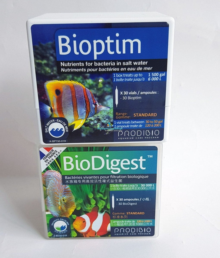 Prodibio Bundle DIscount ( BioDigest + Biotim)-30 Vials – MyAquariumshops