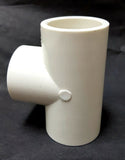 PVC 3 way connector pipe (White)