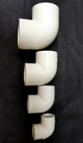 PVC pipe 90 degree elbow (White) - #myaquariumshops#
