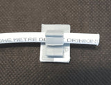 Water filter wall mount clip for 6 mm PE rubber hose - 10 pcs - #myaquariumshops#